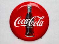 ‼️ EMAILSCHILD Coca Cola 55cm um 1950 Emailleschild Saarland - Schiffweiler Vorschau