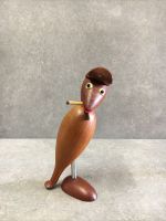 Vintage 50er HANS BOLLING Designer TEAK Figur Vogel 2 Funktionen Nordrhein-Westfalen - Schmallenberg Vorschau