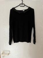 Schwarzer Alba Moda Pullover mit Pailliettenkragen Schleswig-Holstein - Ammersbek Vorschau