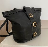 Vintage Leder Bucket Bag Handtasche Schultertasche 80er 90er Düsseldorf - Stadtmitte Vorschau