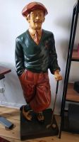 Figur Golfspieler mit Schläger - Deko Golf - 140cm - vintage /alt Niedersachsen - Wolfsburg Vorschau