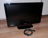 Phillips Fernseher 22" LCD ohne Fernbedienung für Camping etc. Bayern - Wolfertschwenden Vorschau