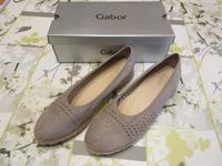 wenig getragene sehr weiche Wildleder Ballerina von GABOR, NP 90€ Herzogtum Lauenburg - Geesthacht Vorschau