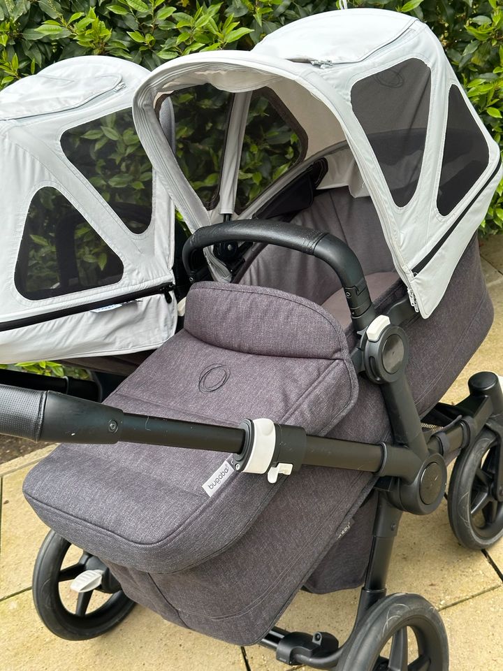 Bugaboo Donkey 3 Duo Mineral Washed Black Collection in Mönchengladbach