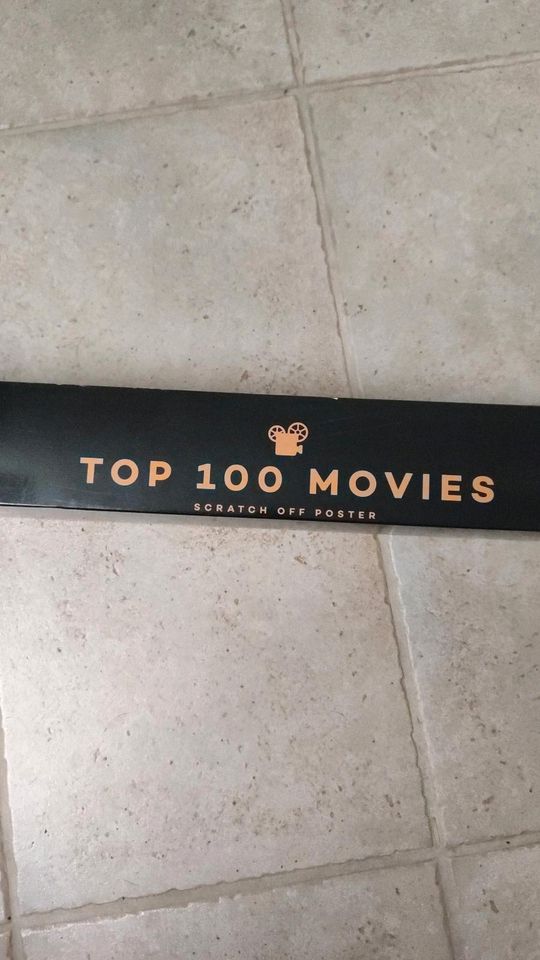 Top 100 Movie Scratch Poster  ennomovies in Sprakel