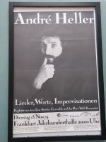 Andre Heller 1979 Concertposter Konzertplakat Rarität Hessen - Grebenhain Vorschau