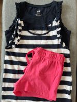 H&M Set 2x Top + kurze Hose Gr. 110/116 - 8 € Nordrhein-Westfalen - Lage Vorschau