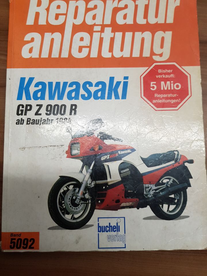Reparaturanleitung Kawasaki GPZ 900 r ab 1984 in Greven