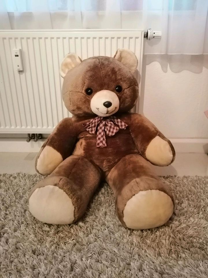 XXL Teddybär TOP ZUSTAND!!! Kuscheltier Plüschtier in Biberach an der Riß