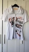 Bluse Biba Gr. L 38/40 weiß Shirt Blusenjacke Reißverschluss Hessen - Wiesbaden Vorschau