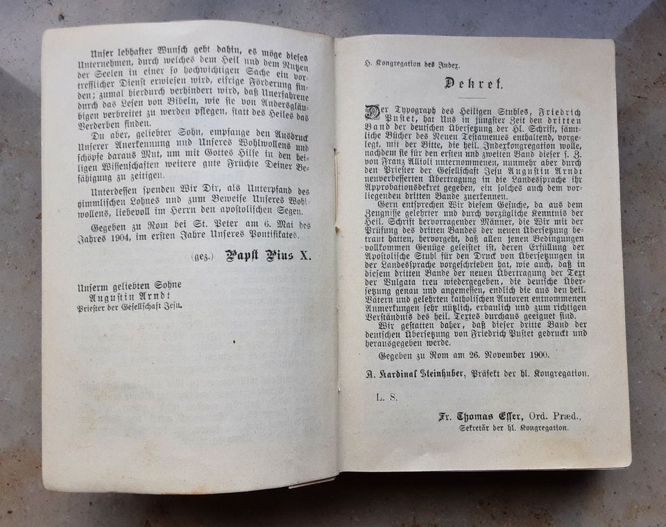 Das Neue Testament Taschenausgabe 1906, Taschenbuch in Poing