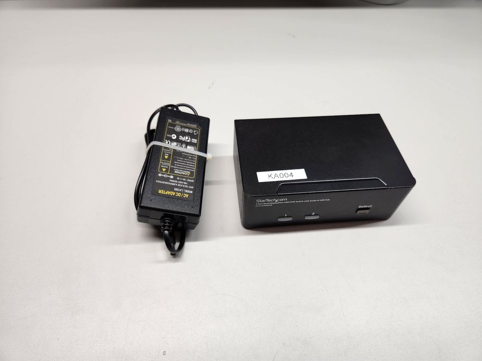 2 Port Dual DisplayPort USB KVM Switch mit Audio in Andechs