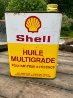 Shell Öldose 60er Jahre 2 Liter Kanister Vespa Opel VW Renault Nordrhein-Westfalen - Korschenbroich Vorschau