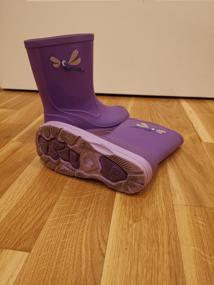 Gummistiefel lila Größe 26 in Leipzig