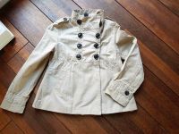 Zara Trenchcoat Mantel Stehkragen beige Gr. 140 Nordrhein-Westfalen - Vreden Vorschau