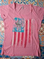 T-Shirt pink USA Fishbone XL Hessen - Wolfhagen  Vorschau