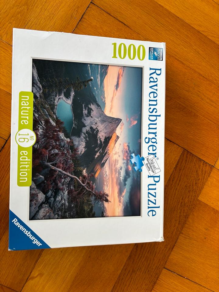 Ravensburger Puzzle Abends in den Rocky Mountains 1.000 Teile in Blaustein