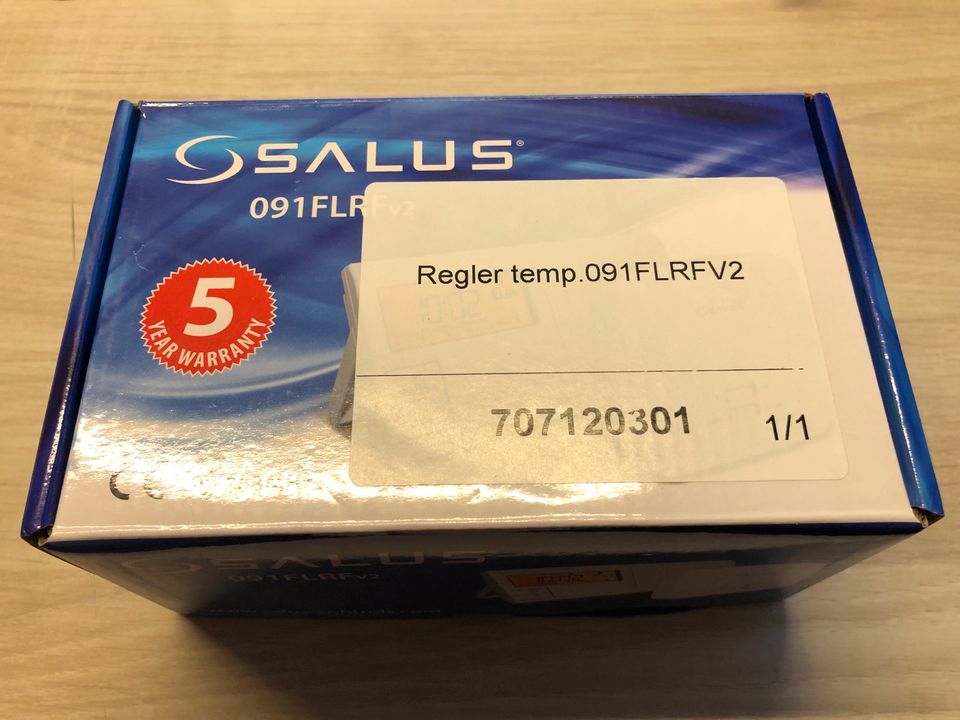 Salus 091FLRF v2 - Elektronisches Funk-Raumthermostat OVP! in Wesseling