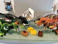 Jurassic park T-Rex mit lego korb Baden-Württemberg - Göppingen Vorschau