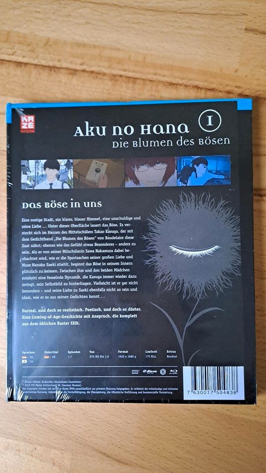 Aku no Hana Vol. 1 Die Blumen des Bösen Blu-Ray Anime Cosplay in Kiel