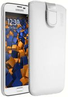 Lederhülle Samsung S5 von mumbi weiß neu und unbenutzt Niedersachsen - Schiffdorf Vorschau
