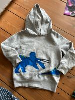 Kapuzenpulli Sweater grau Dino 122 Dinosaurier Pankow - Prenzlauer Berg Vorschau