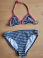 TCM Tchibo Bikini maritim blau weiß gestreift Gr. 134 140 - Köln - Rath-Heumar Vorschau