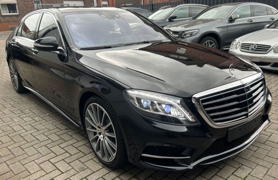 Mercedes S500 Lang Hybrid mit Fond-TV, Massage, AMG-Line in Hückelhoven