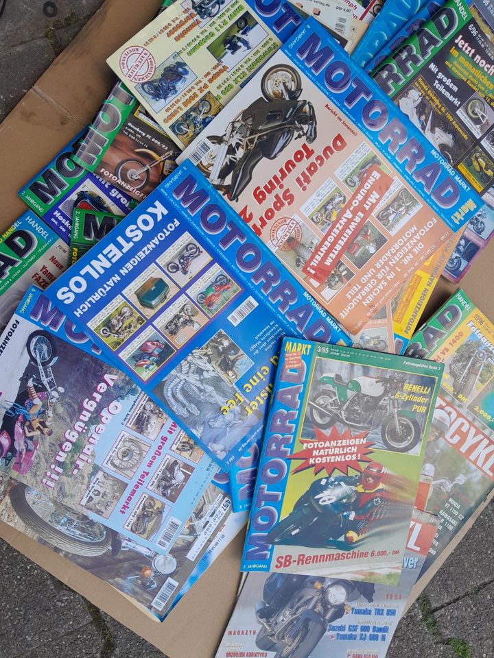 Zeitung Motorrad 53 x Zeitschriften Bilder Oldtimer alle =20 Euro in Recklinghausen