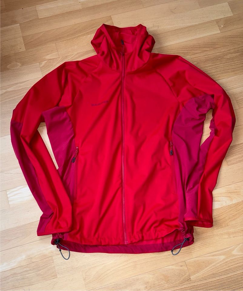 Mammut Kento Light SO Hooded Jacket rot in Memmingen