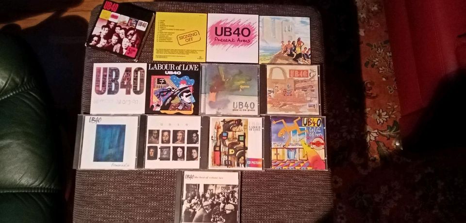 12 x UB 40 CDs, labour of love in Isenbüttel