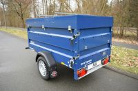 Anhänger Stema Deckelanhänger Blue Man 750 kg Stützrad 201x108x85 Hessen - Grävenwiesbach Vorschau