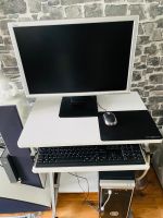 PC 2 Bildschirme mit Gehäuse, Tisch , Maus, Tastatur Düsseldorf - Eller Vorschau