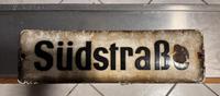 Original Emaille Straßenschild, 50x15 cm, Südstraße Nordrhein-Westfalen - Korschenbroich Vorschau
