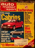 Auto Motor Sport März 1991 VW T4 Mitsubish Sigma Mercedes 600SEL Sachsen - Oppach Vorschau