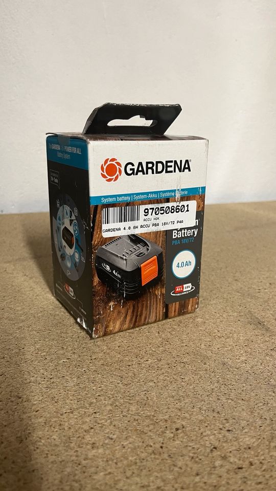 NEU Gardena System Battery PBA 18V/72 4.0 Ah, in Haren (Ems)