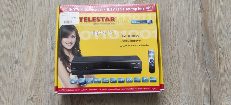 HDTV Kabelreceiver digiHD TC 1 NP:80€ in Forst (Lausitz)