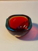 Murano Glas Aschenbecher Flavio Poli rot / blau 60er Jahre Rheinland-Pfalz - Kaiserslautern Vorschau