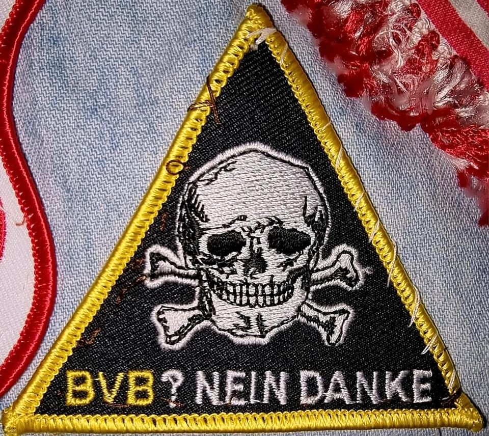 Englische Deutsche Fußball Patches Aufnäher Rückenaufnäher in Nordhorn