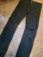 Skinny Jeans Hose Hreen Gr. 32 M Schwarz Schleswig-Holstein - Lübeck Vorschau