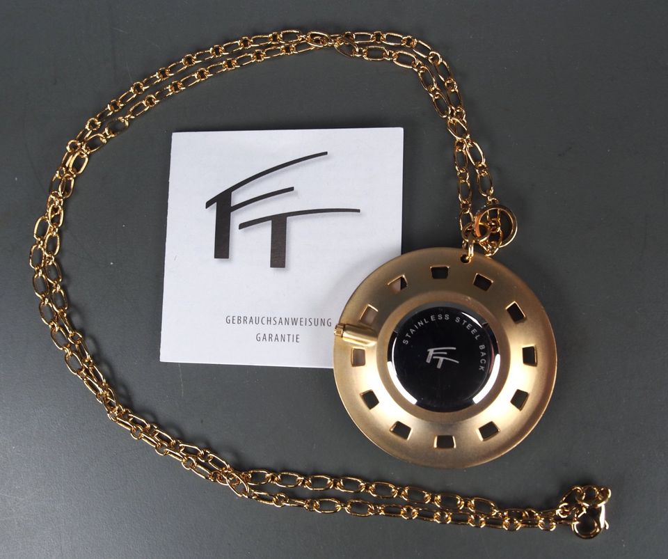 Uhr an Kette von FT - NEU - 2 Ausführungen gold/silber in Münsingen