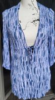 Damen Bluse von Mexx, tiefer Ausschnitt,lila,blau,Gr: 38 Rheinland-Pfalz - Waldalgesheim Vorschau