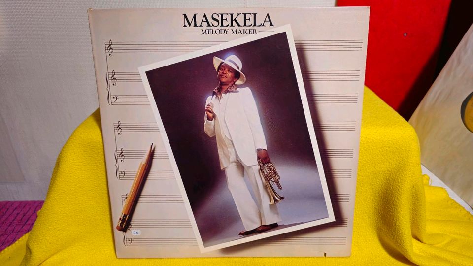 LP '1976' MASEKELA Melody Maker +B: in Pinneberg