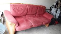 Sofa mit Rattankorpus Baden-Württemberg - Königsbach-Stein  Vorschau