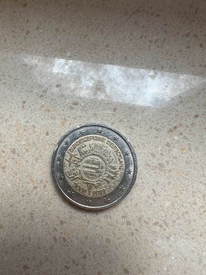 2 Euro Münze in Bremen