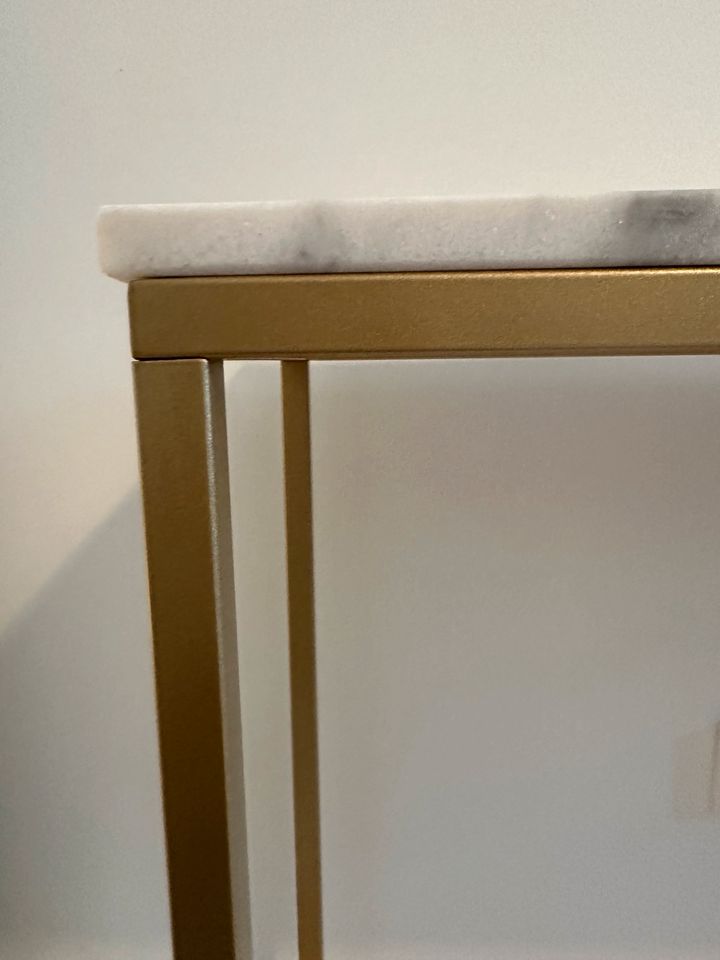 Konsolentisch Sideboard Regal Marmor Gold in Düsseldorf