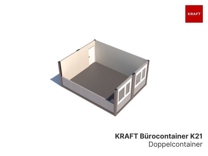 Bürocontaineranlage | Doppelcontainer (2 Module) | ab 26 m2 in Herzogenrath