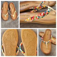 Sandalen, Sommerschuhe, Zehentrenner, neu, fällt wie Gr.37 Obervieland - Arsten Vorschau