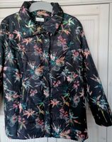 Helena Vera Steppjacke schwarz mit Floralmuster Gr.48 Nordrhein-Westfalen - Kleve Vorschau