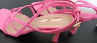 Rosa High Heels, Rosa Pumps Sandalen, Gr.37, Sommer Sandalen Frankfurt am Main - Westend Vorschau